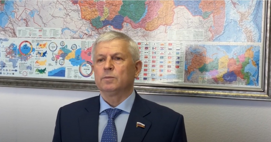 Видеопоздравление с Днем МСУ Президента ОКМО, Председателя Высшего Совета ВАРМСУ, Депутата Государственной Думы Российской Федерации В.Б. Кидяева