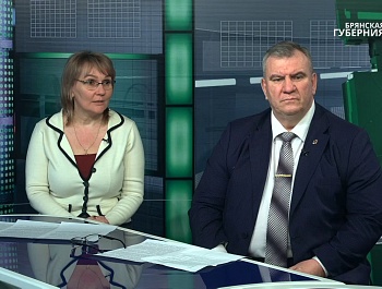 Руководство АСМО Брянской области приняло участие в съемках передачи "Здесь и сейчас" на телеканале "Брянская губерния"